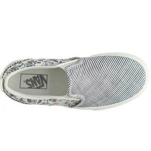 vans asher stripe floral
